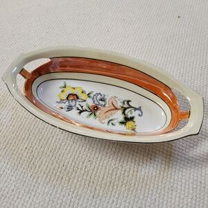 Vintage German Oval Celery Serving Dish.